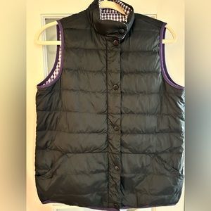 J.McLaughlin Navy reversible, packable vest